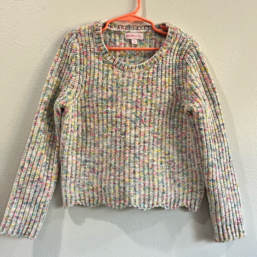 Design History Cream Chunky Knit Sweater
